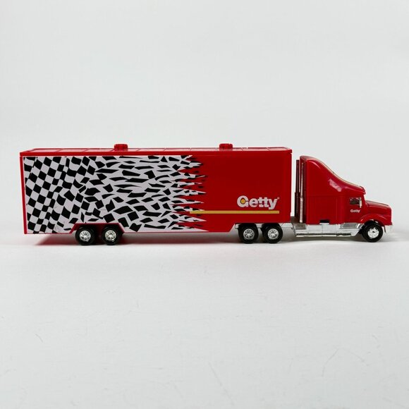 Getty 1998 Multi-Race Car Transporter Truck - 5th In Series Collection Holiday - Picture 1 of 11